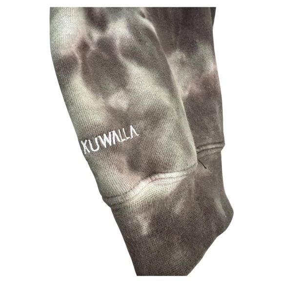 Kuwallatee Men's Hoodie L Tie-Dye Relaxed Fit Pre-Owned - Picture 7 of 10